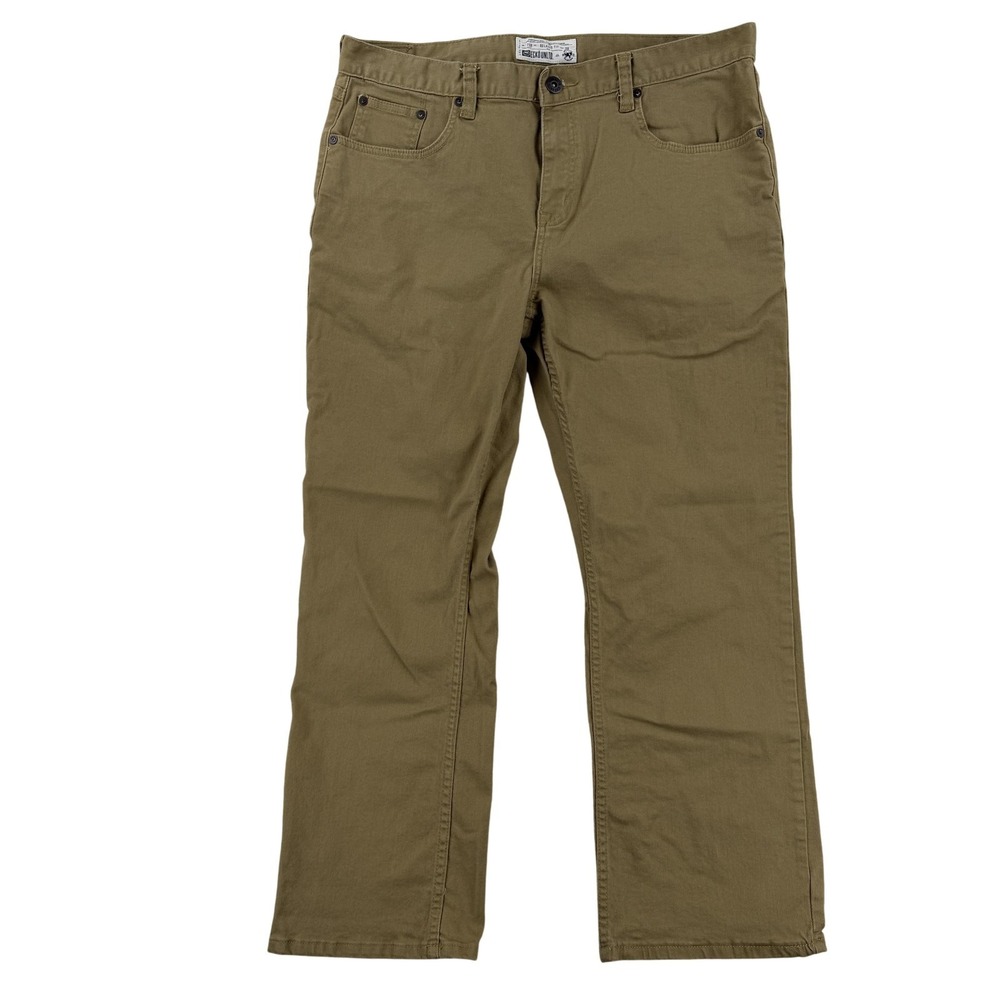 Ecko Unltd. Jeans Mens 38x30 Beige Relaxed Fit 759 Stretch Denim Pants Y2K